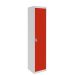 Dual USB Only Charging Locker - H.1800 W.380 D.380mm - 10 Compartment, 1 Door - Tamarillo Red