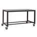 Mobile Heavy Duty Workbench - H.840 W.1500 D.750mm - Linoleum Worktop