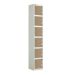 Laminate Door Locker - 6 Compartment - Oak Doors - H.1800 W.300 D.300