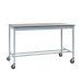 Mobile Square Tube Workbench - H.840 W.1500 D.750mm - Laminate Worktop