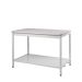Mailroom Workbench - Open Bench with Lower Shelf - MFC Worktop - H.840 W.1530 D.750