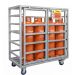 Mobile Gas Cylinder Cage - 1880x1820x910mm - Standard - Galvanised