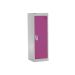 Spectrum School Locker - 1 Compartment - Pitahaya Pink Doors - H.955 W.300 D.300