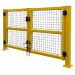 Saloon Gate Self-Closing Barrier - Mesh - 1100x1875mm with Lock