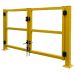 Saloon Gate Self-Closing Barrier - Open - 1100x2475mm with Latch