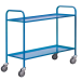 Economy Shelf Truck - 2 Tiers - Dark Blue H.960 W.495 D.1100
