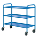 Economy Shelf Truck - 3 Tiers - Dark Blue H.960 W.495 D.1100
